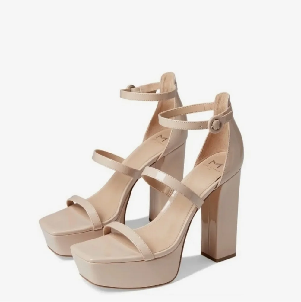 Marc Fisher LTD Frita Nude High Heels - New In Box